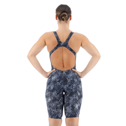 TYR Female 2.0 Avictor Supernova Open Back - Black/Grey -TYR Sales Store AESTOP6A 001 main02