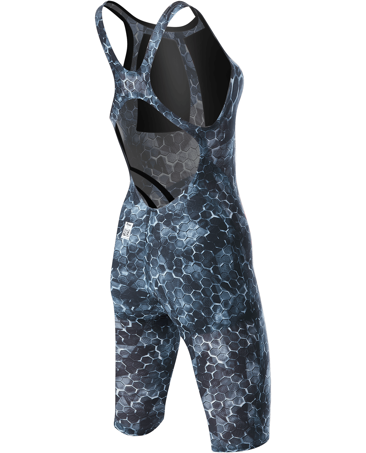 TYR Female Avictor Supernova Open Back - Black/Grey 6 TYR Female Avictor Supernova Open Back - Black/Grey - Image 4