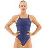 TYR Lapped Navy Diamondfit Swimsuit -TYR Sales Store DLAP7A 401 main01