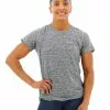 TYR Airtec™ Women's Short Sleeve Tee - Heather Grey 2 TYR Airtec™ Women's Short Sleeve Tee - Heather Grey -TYR Sales Store FPTSO3A 252 main01