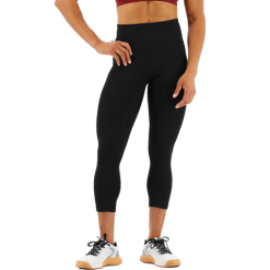 TYR GYM Women’s Black High Rise 3/4 Leggings