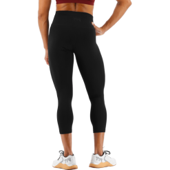 TYR GYM Women’s Black High Rise 3/4 Leggings -TYR Sales Store FTTMRS3A 001 main02