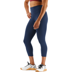 TYR GYM Women’s Total Eclipse High Rise 3/4 Leggings -TYR Sales Store FTTMRS3A 933 alt03