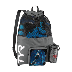 TYR Big Mesh Mummy Back Pack - Grey
