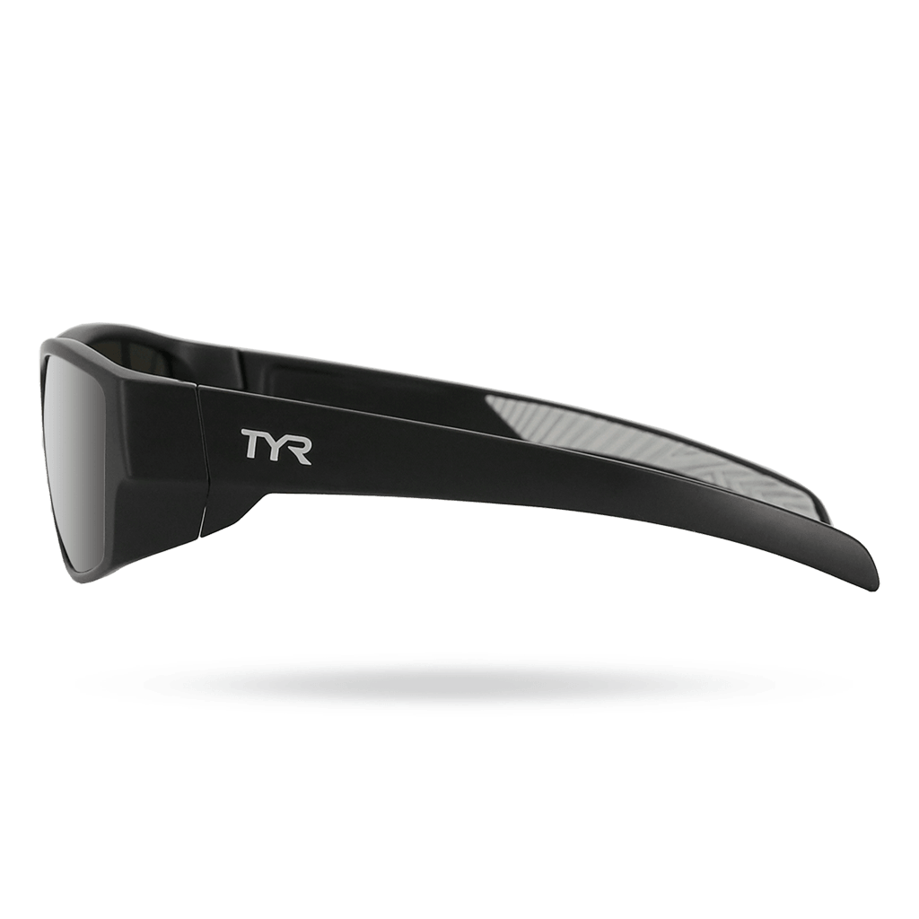 TYR Knox Mens Wrap Sunglasses Silver Black 4 TYR Knox Mens Wrap Sunglasses Silver Black - Image 2