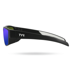 TYR Knox Mens Wrap Sunglasses Blue Black 8 TYR Knox Mens Wrap Sunglasses Blue Black -TYR Sales Store LSKNX 422 alt06