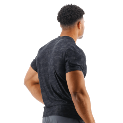 TYR Gym Mens Airtec Tee - Blackout Camo -TYR Sales Store MPTBC3A 001 alt05