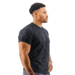 TYR Gym Mens Airtec Tee - Blackout Camo -TYR Sales Store MPTBC3A 001 alt06