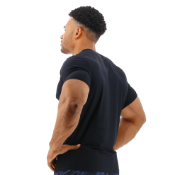 TYR Airtec™ Men's Tee - Solid Black -TYR Sales Store MPTSO3A 001 alt04