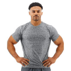 TYR Airtec™ Men's Tee - Heather Grey