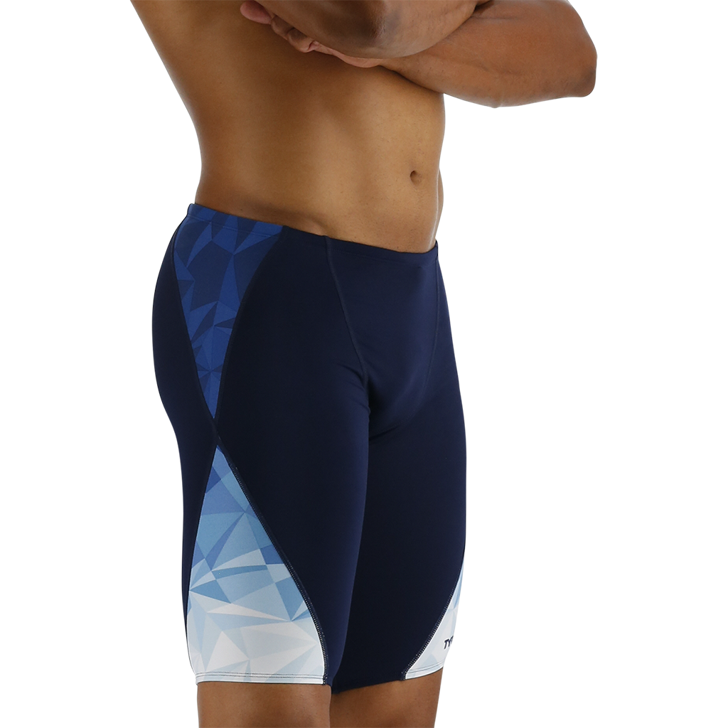 TYR Durafast Elite® Men's Blade Jammer Swimsuit - Geoscope 5 TYR Durafast Elite® Men's Blade Jammer Swimsuit - Geoscope - Image 3