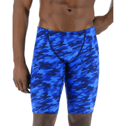 TYR Camo Blue Jammer Swimsuit