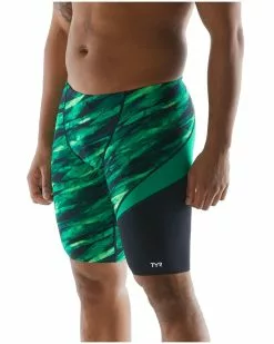TYR Male Green Vitric Wave Jammer