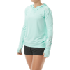 TYR Womens SunDefense Mint Hooded Long Sleeve Shirt -TYR Sales Store TSFLH7A 332 alt05
