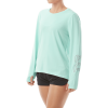 TYR Womens SunDefense Mint Long Sleeve Shirt -TYR Sales Store TSFLS7A 332 alt05