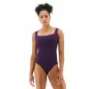 TYR Women’s Solid Plum Square Neck Controlfit Swimsuit -TYR Sales Store TSQR7A 782 main01
