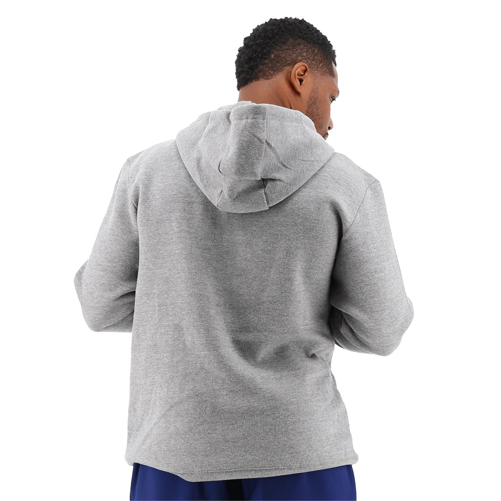TYR Men Outline Logo Hoodie Charcoal Charcoal/Silver 6 TYR Men Outline Logo Hoodie Charcoal Charcoal/Silver - Image 4
