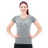 TYR Womens Grey/Mint Big Outline T-Shirt 2 TYR Womens Grey/Mint Big Outline T-Shirt -TYR Sales Store TYRWRB3A 219 main01