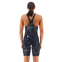 TYR Venzo Camo Black Closed Back Race Suit -TYR Sales Store VZCCB6A 001A main02