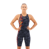 TYR Venzo Camo Fire Closed Back Race Suit