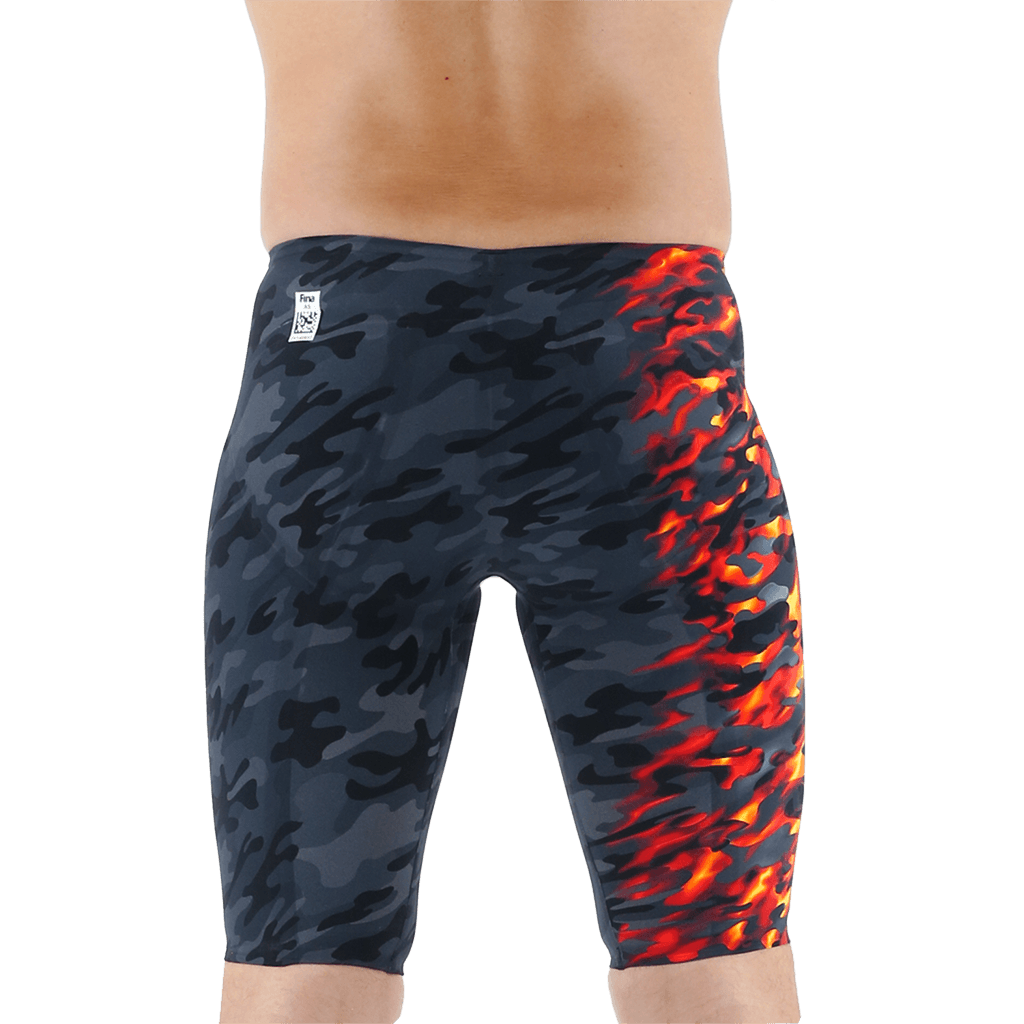 TYR Venzo Camo Fire Venzo Racing Jammer 6 TYR Venzo Camo Fire Venzo Racing Jammer - Image 4