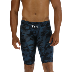 TYR Men's Venzo™ Jammer Swimsuit - Camo Deep Teal