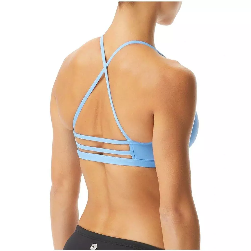 TYR Light Blue Trinity Top 4 TYR Light Blue Trinity Top - Image 2