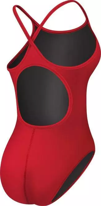 TYR Female Durafast One Solid Red Diamondfit Swimsuit 4 TYR Female Durafast One Solid Red Diamondfit Swimsuit - Image 2
