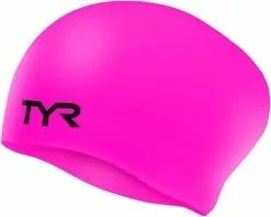 TYR Adult Long Hair Silicone Wrinkle-Free Swim Cap -TYR Sales Store lcsl 693 alt1 3