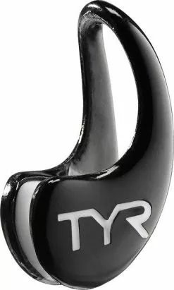 TYR Ergo Black Swim Nose Clip Black