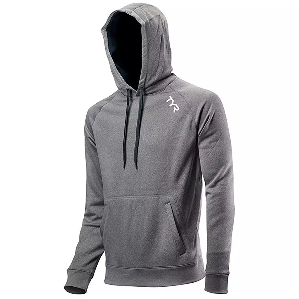 TYR Mens Perfomance Pullover Hoodie 3 TYR Mens Perfomance Pullover Hoodie