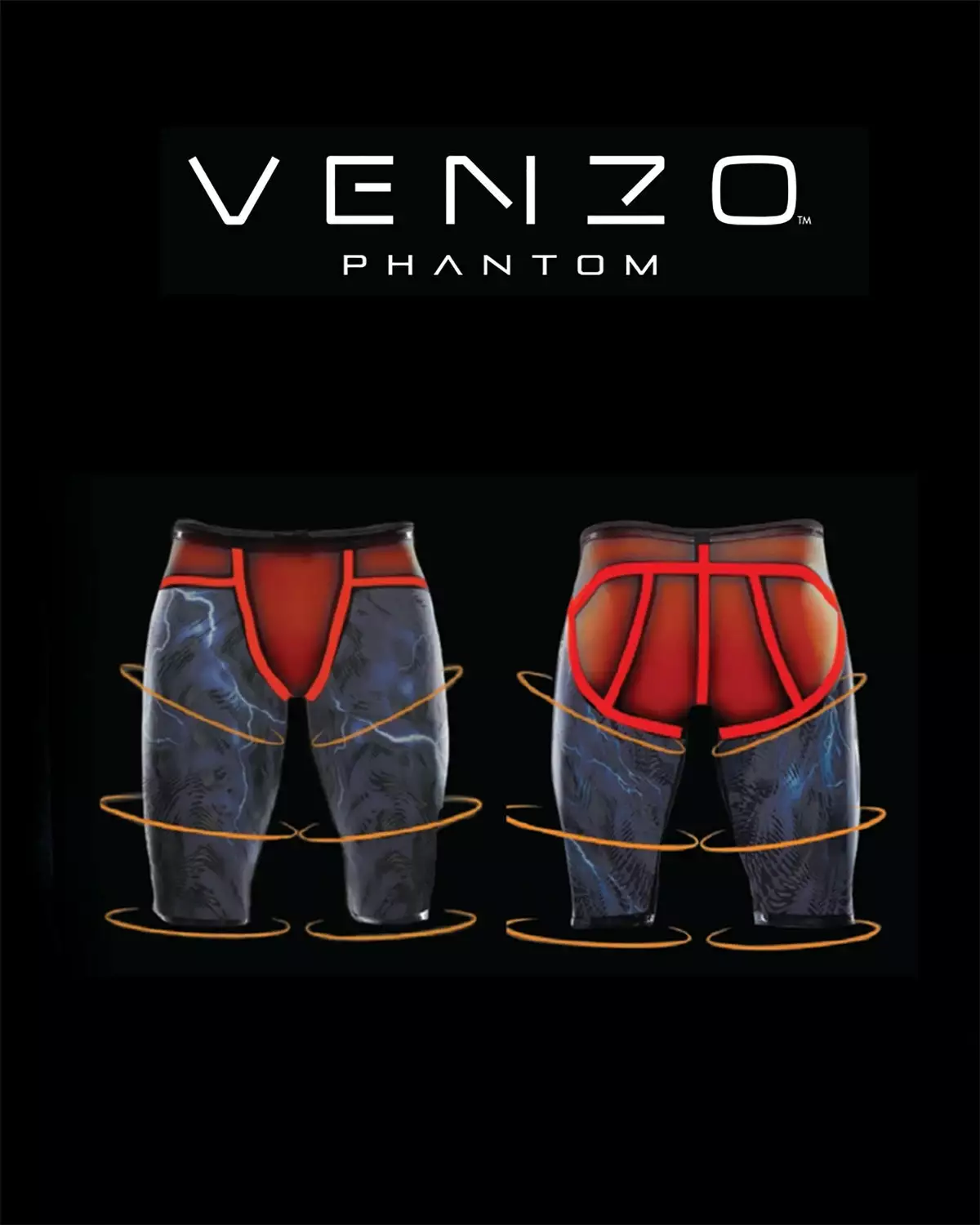 TYR Venzo Phantom Oblivion Racing Jammer - Black 6 TYR Venzo Phantom Oblivion Racing Jammer - Black - Image 4