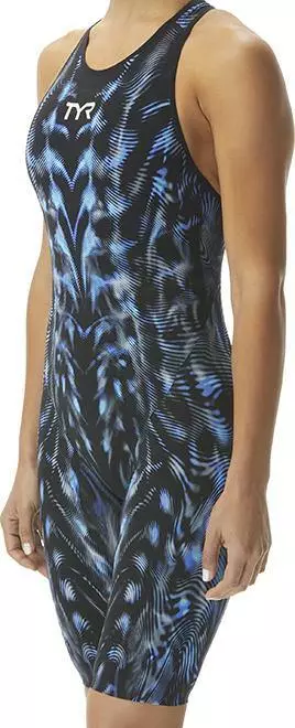 TYR Venzo Genisis Steel Blue Closed Back Race Suit 5 TYR Venzo Genisis Steel Blue Closed Back Race Suit - Image 3